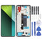 Pour Xiaomi Redmi Note 13 Pro 5G Matériau AMOLED d'origine Écran LCD Numériseur Assemblage complet avec cadre (Noir)